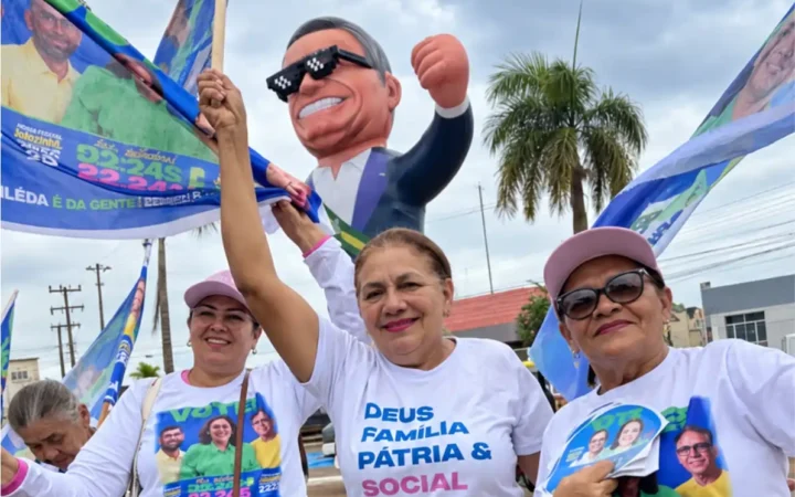 Caminhada política em Altamira