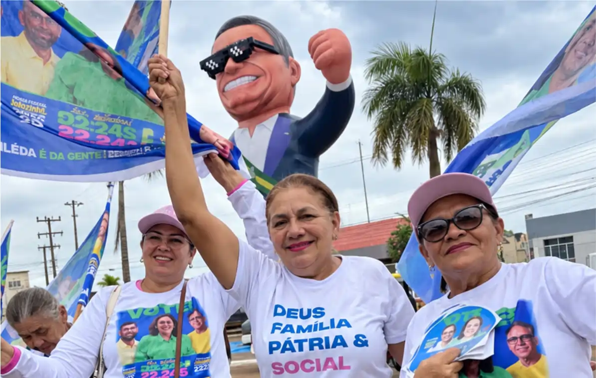 Caminhada política em Altamira