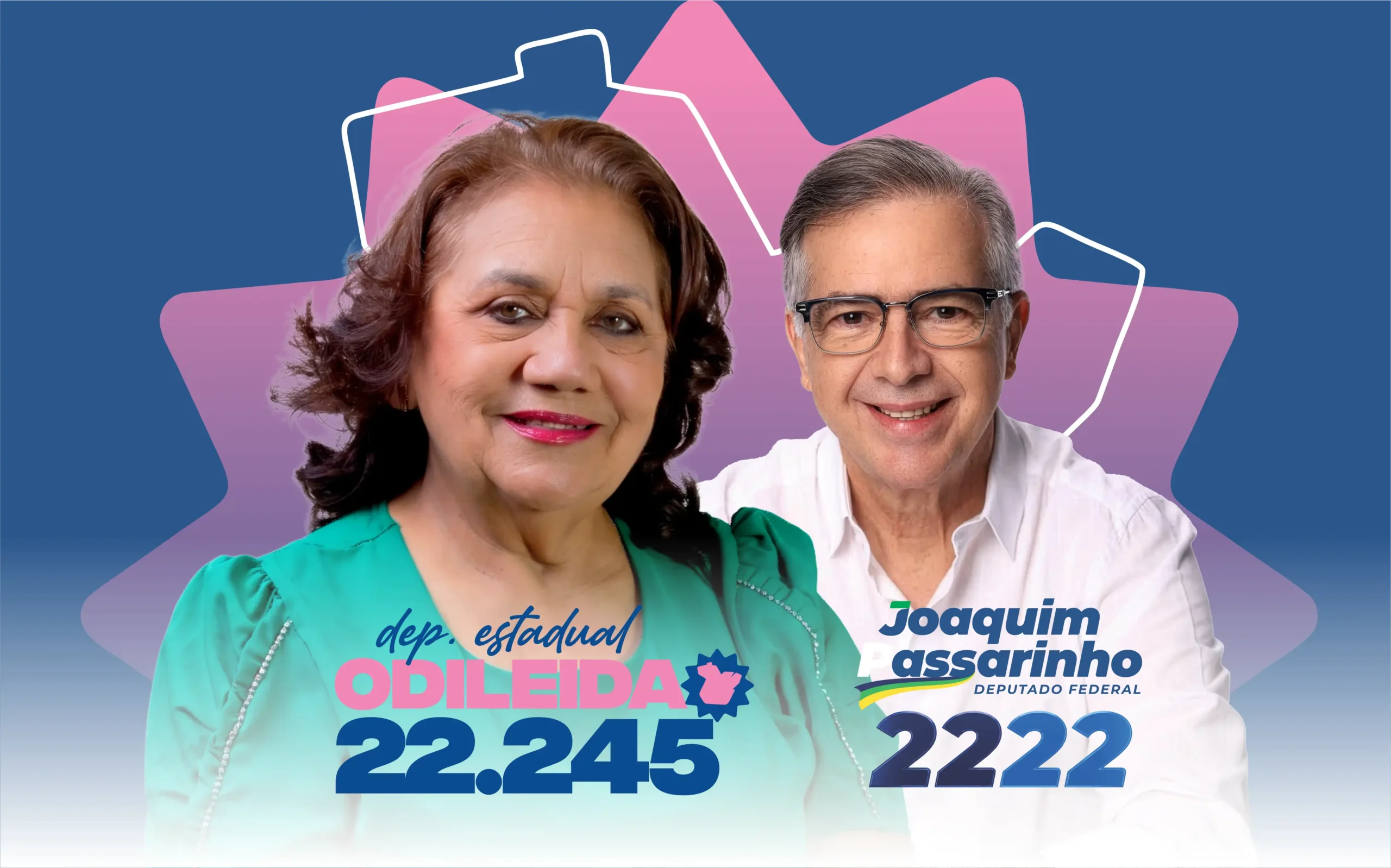 Odileida Sampaio e Joaquim Passarinho juntos pelo desenvolvimento de Altamira e da região