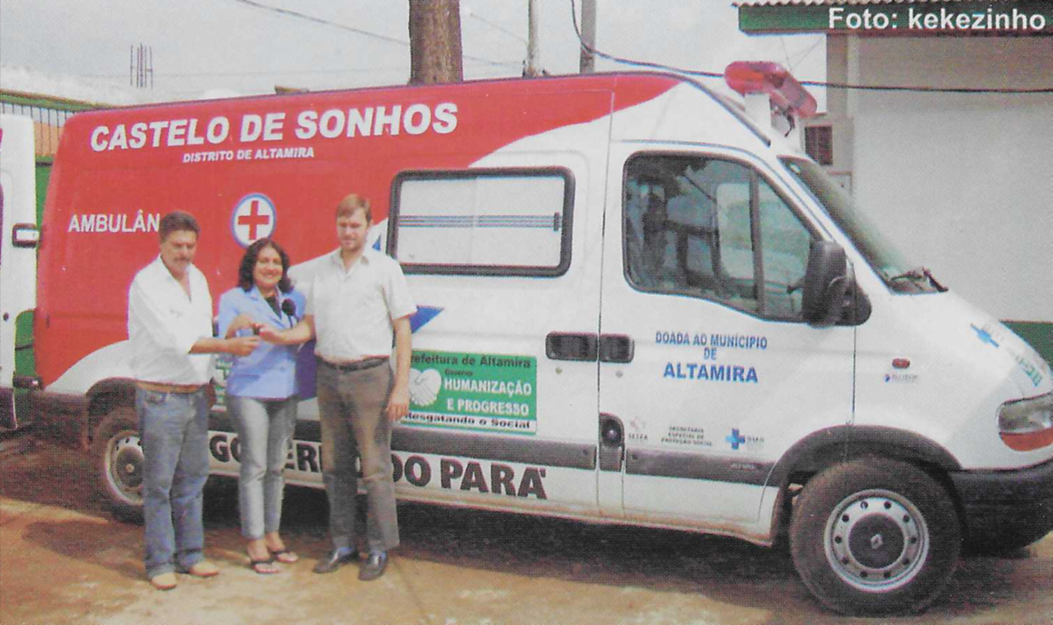 Castelo de Sonhos teve saúde presente mesmo longe do centro de Altamira