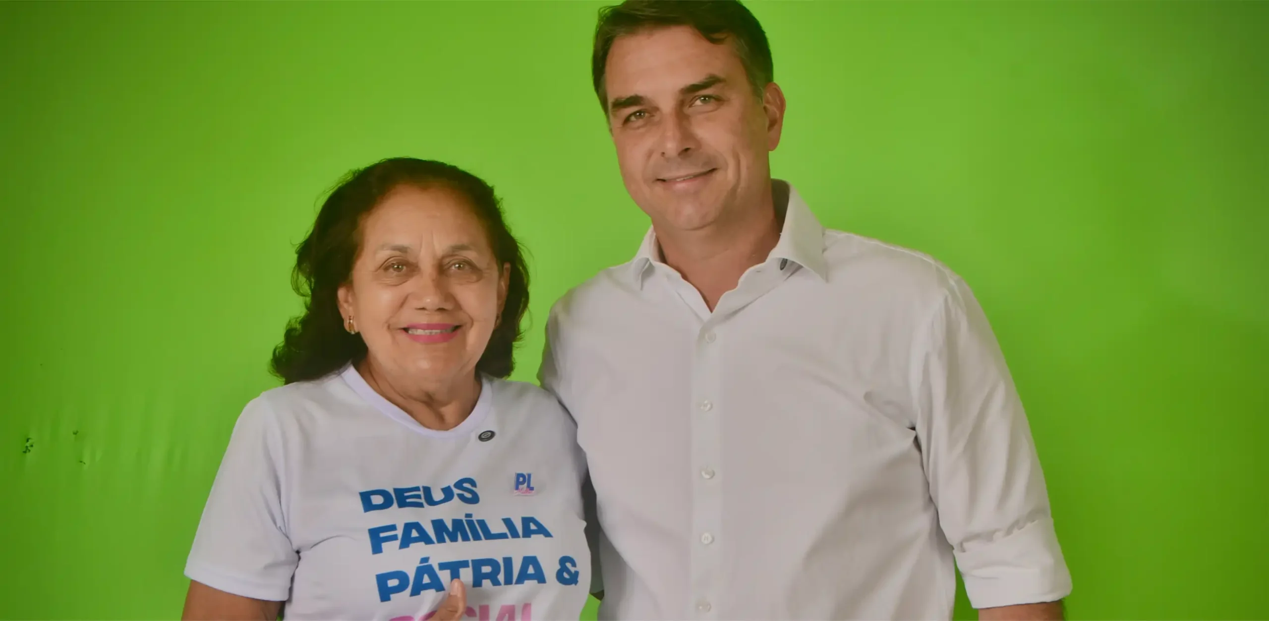 Encontro de Flávio Bolsonaro e Odileida Sampaio em Belém